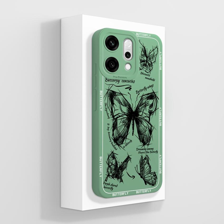 Case For Oppo Reno14 13 12 11 10 2 Pro 2Z 13F Phone Cover Cute Astronaut Pattern Soft Slim Liquid Silicone Dustproof Protective Shell For Oppo Housing