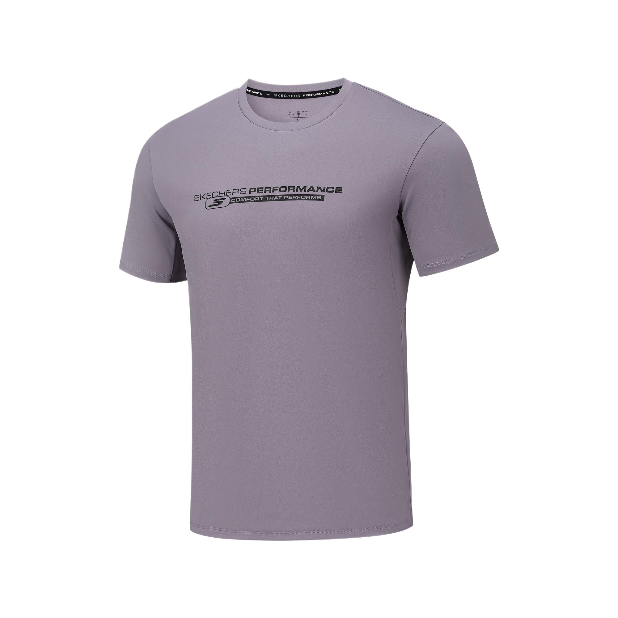 Skechers Moisture Wicking Pullover Breathable T-Shirt Men tops P226M257-03D1 XXL
