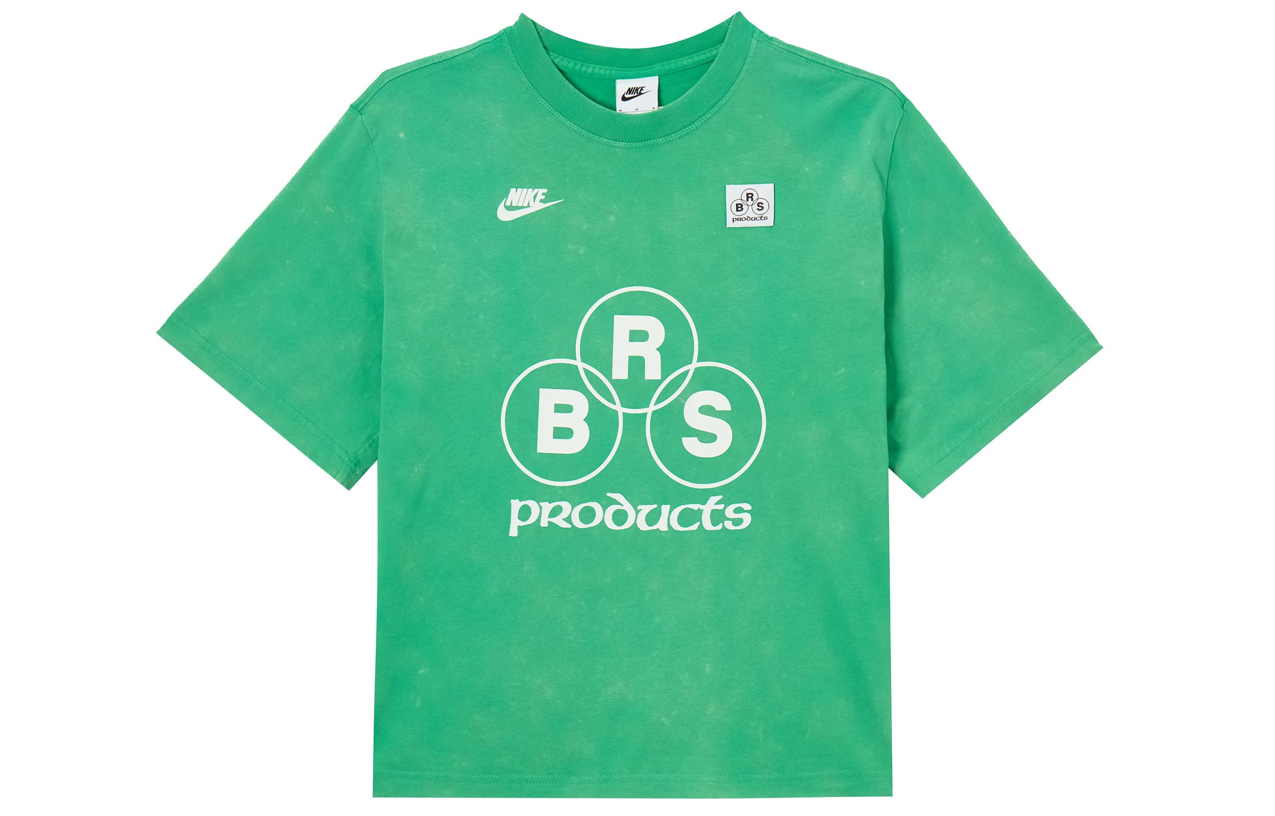 Nike Sportswear Drop Shoulder Sleeve T Shirt Women s Stadium Green IF0623-324 L