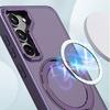 Samsung S25 Ultra Case: 360° Rotating Magnetic Stand, Skin-Feel, Drop-Proof. Suitable for Cross-Border Use.