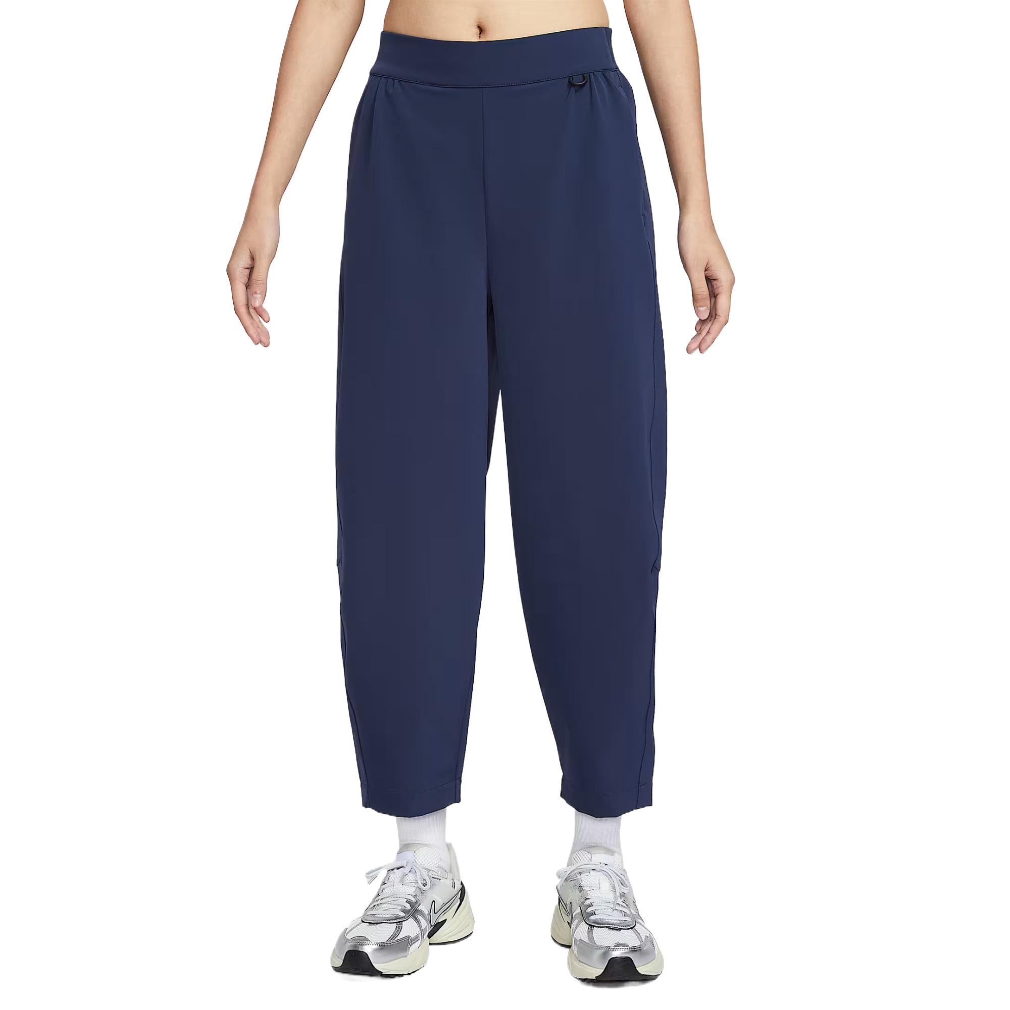 Nike Dri-Fit Perfect Stretch High Waist Solid Color Sports Long Pants Women bottoms HQ0231-410 XS