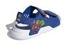 Adidas Adventures Swim Sandals Synthetic Leather Slip Resistant Children's Sandals Blue Children Aged 3 7 Years Old FY8938