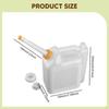 Oil Mixing Bottle Contrast Pot 2 Stroke Engine Measuring Combination Fuels Petrol Container for