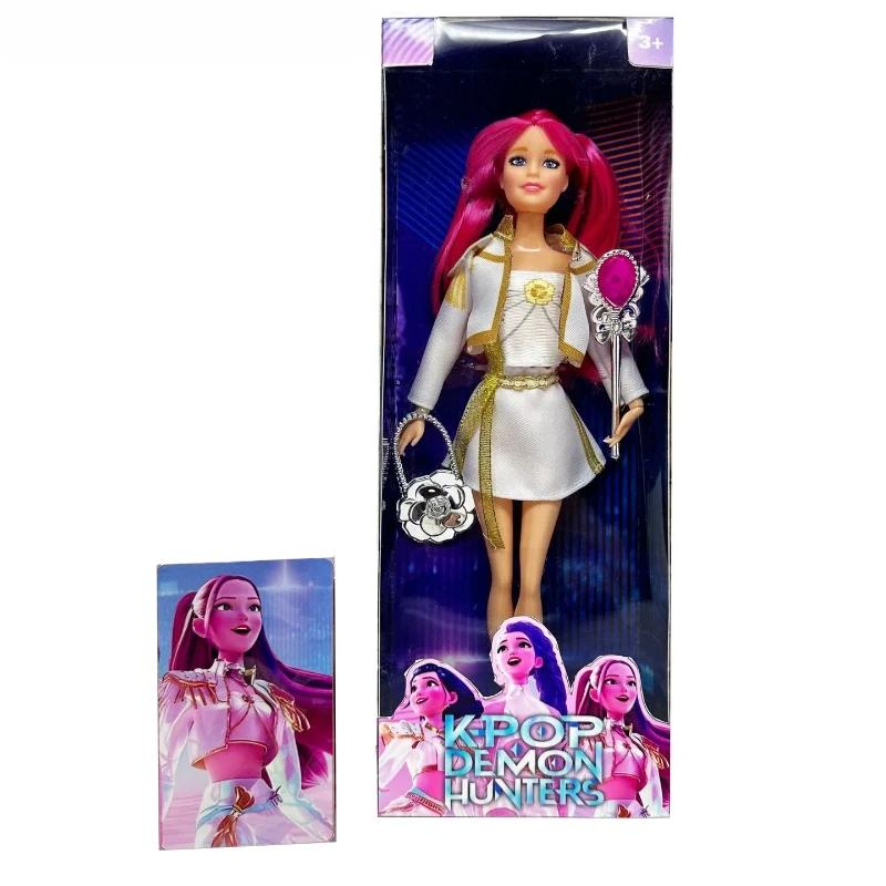 Kpop Demon Hunters Action Figure Toy Derpys Tiger Rumi Mira Zoey Sussy  Theme Song Of Colorful Lights For Fans Christmas Gifts