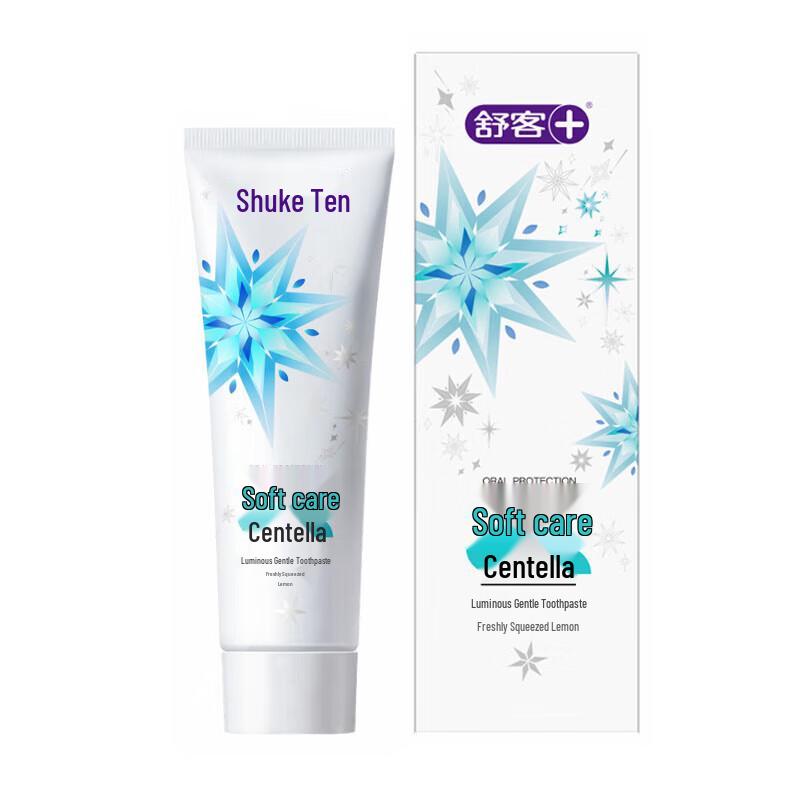 Shuke Luminous Gentle Care Toothpaste with Centella Asiatica & Fresh Lemon (2 x 120g)