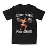 Levanto Fierros Porque TShirt Unisexs Fashion Skeleton Fitness Exercise Tee Tops Calacas Chidas Gym Husband Daddy Novelty Gifts