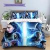 Justice League Comics Bedding Set Duvet Cover Pillowcase No Filler, Soft Home Bedroom Decor, Perfect Gift for Fans.chl