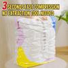 Large Capacity Vacuum Storage Bag Dust-proof Clothes Blankets Organizer  Travel Accessories