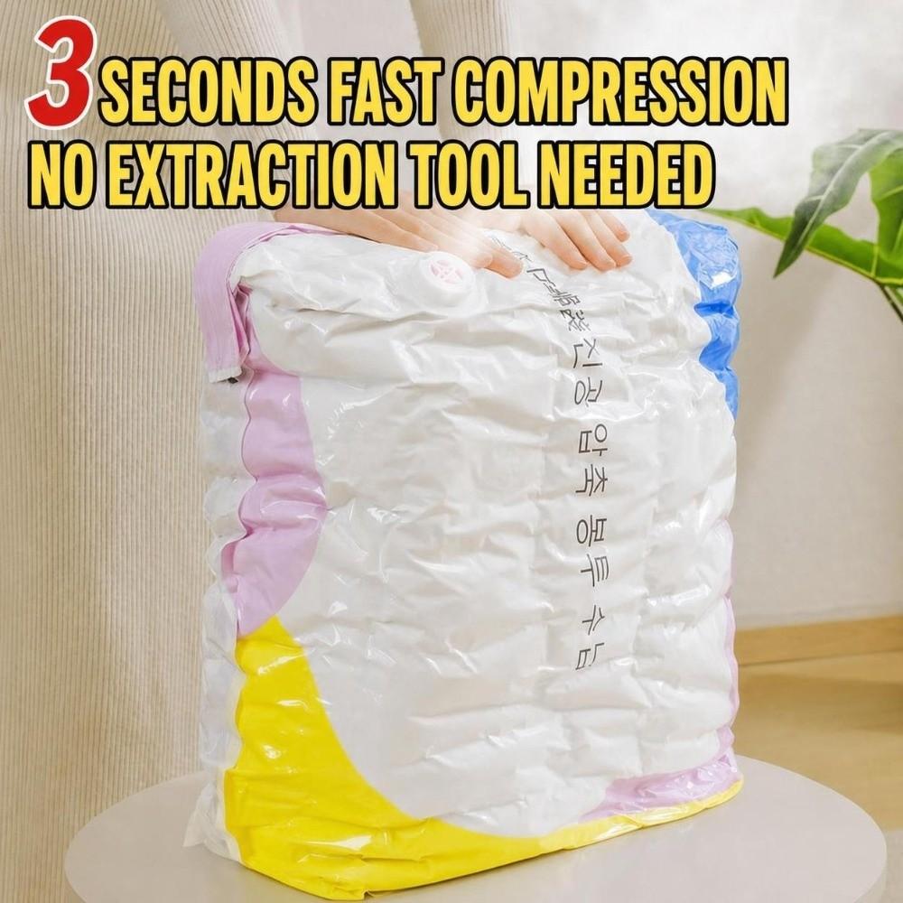 Large Capacity Vacuum Storage Bag Dust-proof Clothes Blankets Organizer Travel Accessories