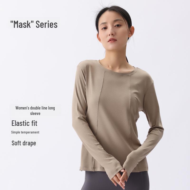 

Women s Long-Sleeve Round Neck Loose Shirt - Casual, Soft, Lightweight Top
