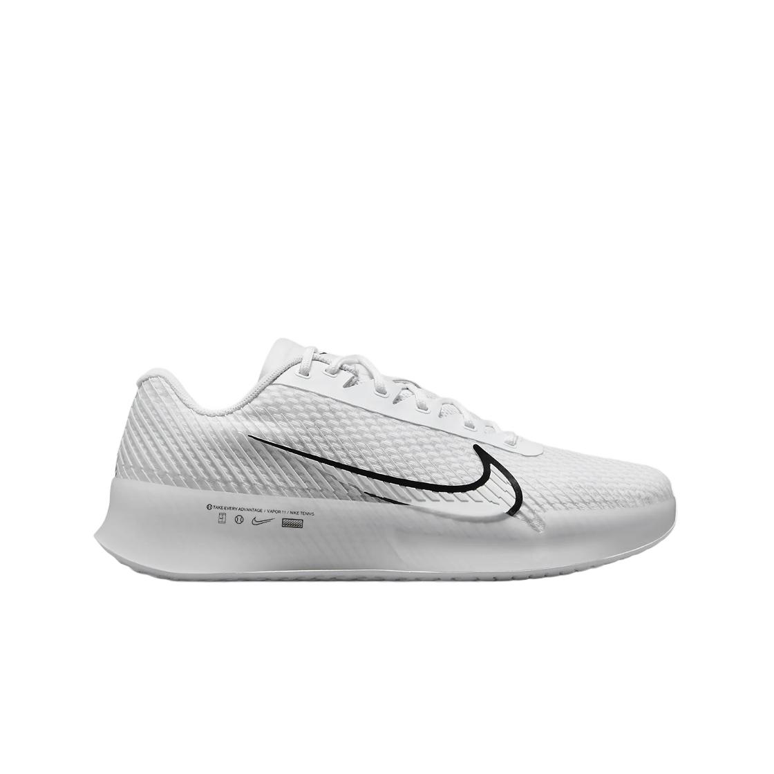 

Мужские кроссовки Nike Zoom Vapor 11 HC White Black DR6966-101