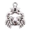 Zinc Zinc Alloy Mixed Zodiac Tibetan Silver Dangle Beads for Jewelry Making Charm Pendant Accessories
