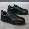 Fashion Skateboard Shoes for Men Comfort Leather Casual Sneakers Skateboarding Sports Shoes Slip on Loafers Men's Trainers Basket Homme
