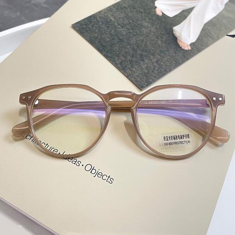 

-1.0 -1.5 -2.0 To -6.0 Round Finished Myopia Glasses Transparent Eyeglasses Reading Eyewear +0.5 +1.0 +2.0 To +6.0 Myopia -2.0