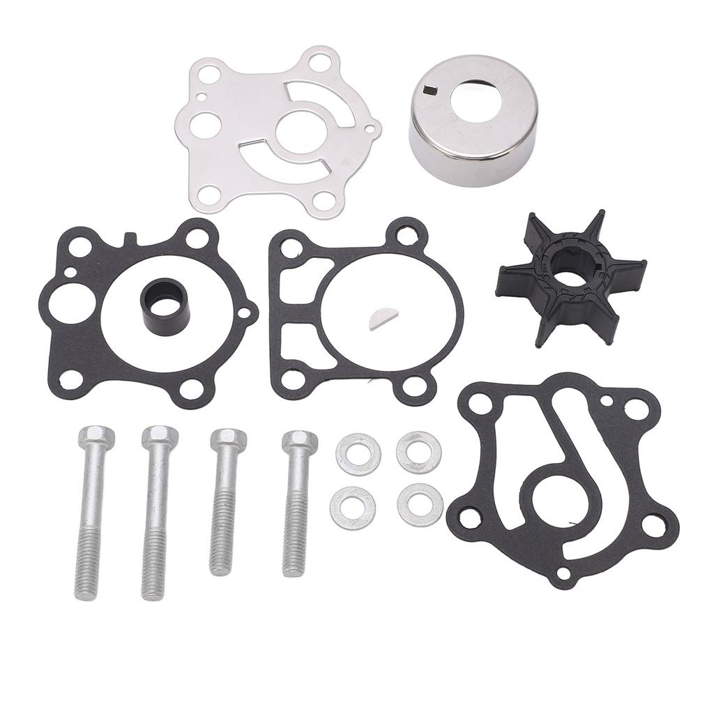 16pcs Water Pump Impeller Repair Kit 6H4 W0078 00 for 40HP to 50HP 2 Stroke Outboard