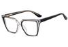 Fashion Square Reading Glasses Women Men Trendy Colorful Big Frame Blue Light Blocking Computer Eyeglasses +2 +5