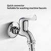 Faucet Splitter Washing Machine Hose Adapter Water Inlet Diversion Device 3-Way Faucet Diverter Tap Splitter Enduring