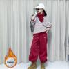 Autumn/Winter 2025 Girls' Striped Hoodie & Sweatpants Set