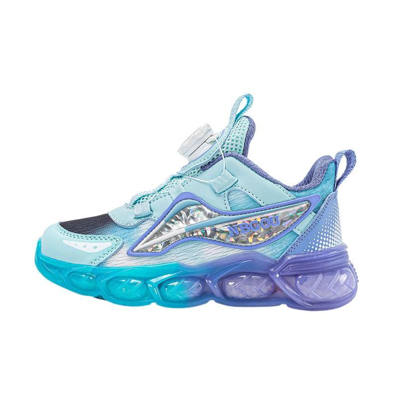 Children's mesh breathable sports classmates Boys 2025 spring and autumn non-slip rotating button sports classmates