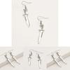 Stylish Women's Alloy Sword Pendant Earrings Trendy Geometric Design For All Occasions