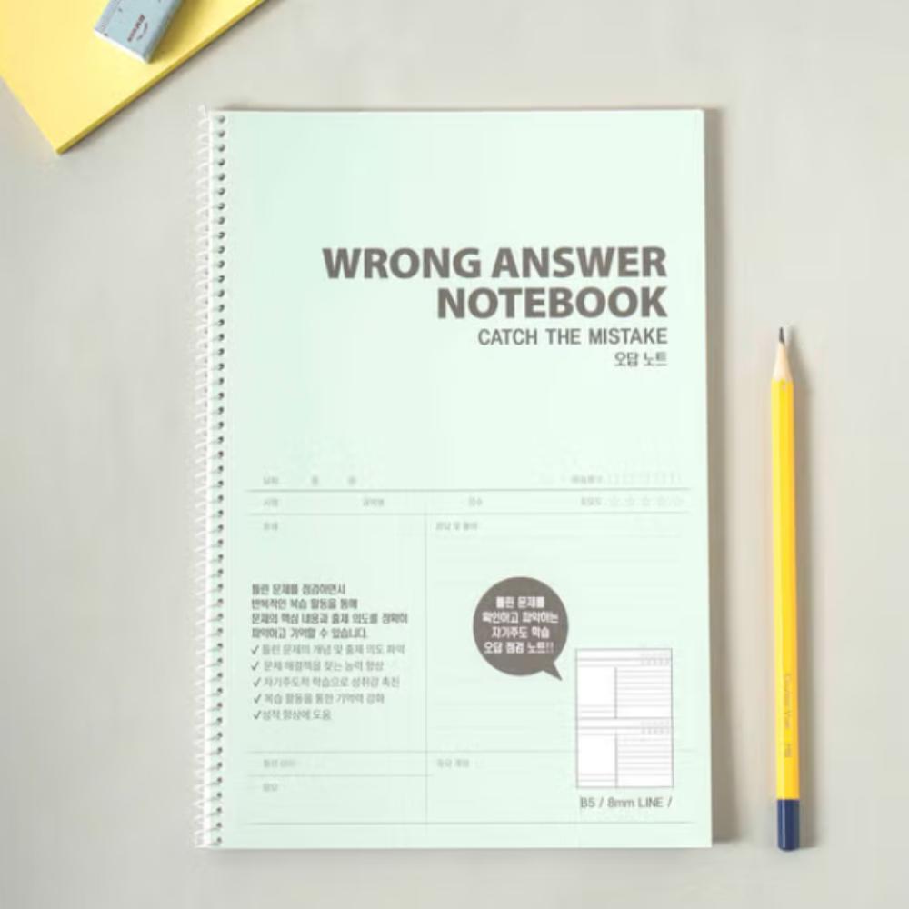 

32 листа тетради для неправильных ответов