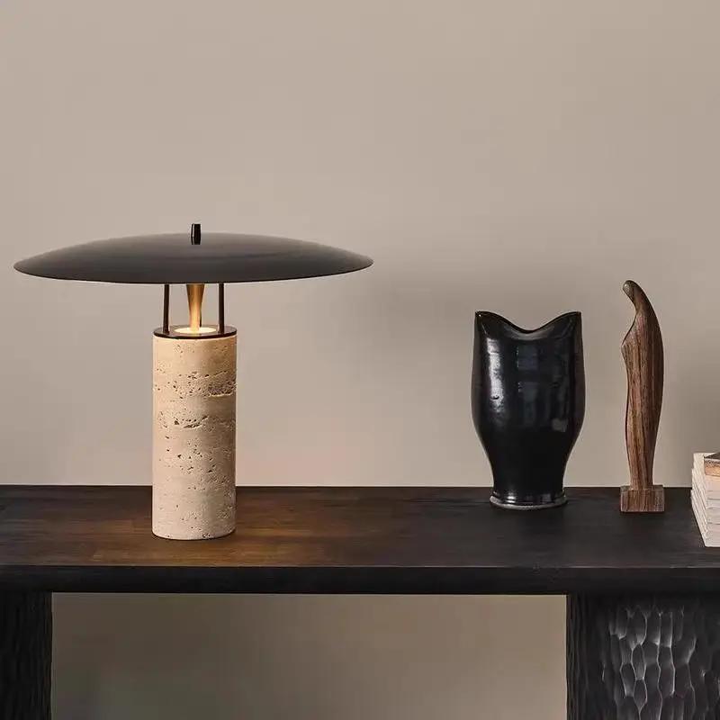 Postmodern Cave Stone Floor Lamps Designer Art Decor Living Room Bedroom Study Homestay Cafe Bedside LED Table Lights Fixtures