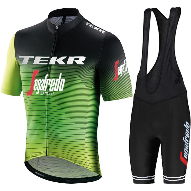 

Cycling Uniform Men s Clothing Mtb Jersey Tricuta Man Bib Outfit Set Bike Sports Summer Shorts Male Bicycle Clothes Jerseys Road Asian size - XXL