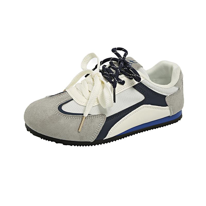 2025 White Shoes Women's Autumn Korean Version Ins Female Students' Leisure Sports Versatile Board Shoes Street Shot CY6629-2