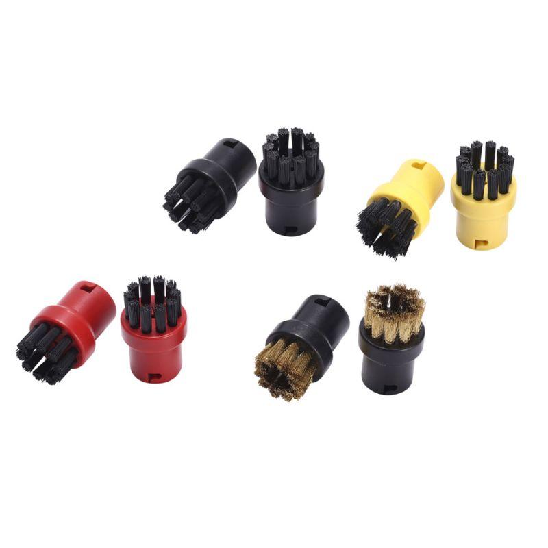 Steam Cleaning Brush For Karcher SC1 SC2 SC3 SC4 SC5 SC7 2.863-058 Round Attachment Replacement Dust Remove For Home