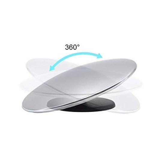 Wolfride Car Auxiliary Side Circular Auxiliary Mirrors for Rearview Angle Eliminates Blind Easy Installation 2-Pack Mirrors, Mirrors, Sub-Mirrors,