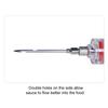 Flavor Needle BBQ Meat Injector Spice Marinade Syringe Stainless Steel Pork Steak Meat Sauces Syringes Kitchen Tools TMZ