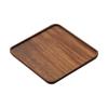 Solid Walnut Wood Irregular Serving Tray