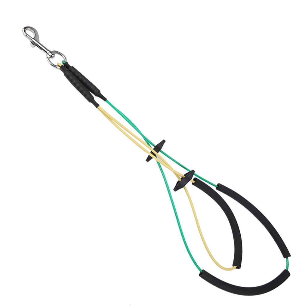 Dog Cat Grooming Loop Adjustable Double Noose Ropes for Pet Table Arm Bath Tub