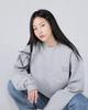 Kineta Classic Embroidered Logo Sweatshirt Melange