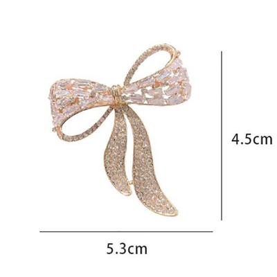 Spilla a farfalla Spilla da donna semplice con personalità Anti-luce Corsage