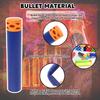 Sffle Darts Refill for Elite Guns Series Blasters Toy EVS Bullets 7.2x1.2cm Compatible with Party And Team Game