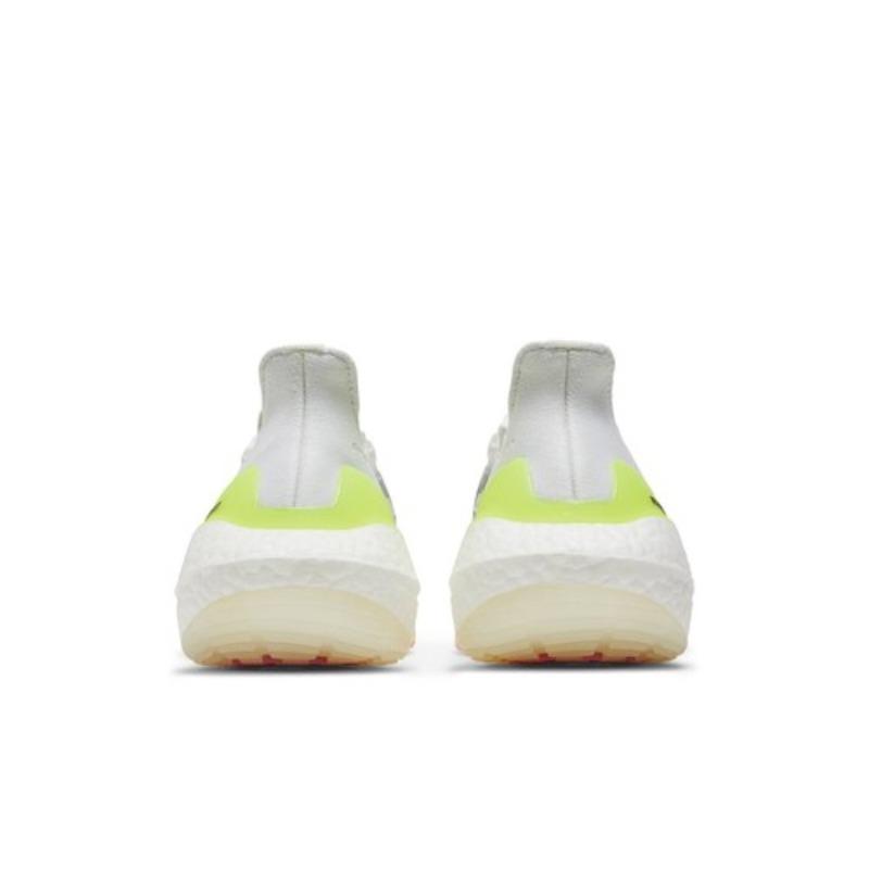 adidas UltraBoost 21 'White Solar Yellow' FY0401 Women's Shoes