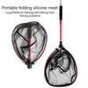 Aluminum Alloys Telescoping Landing Net NonSlip Folding Fishing Net  Collapsible Fishing Net  for Kids Adults