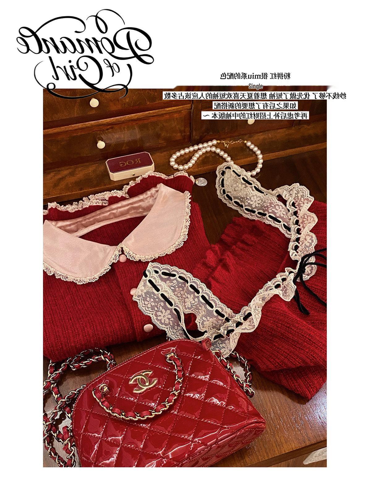 

Серия Anna Knit Кардиган с коротким рукавом из альпаки с воротником-куклой Extra Small