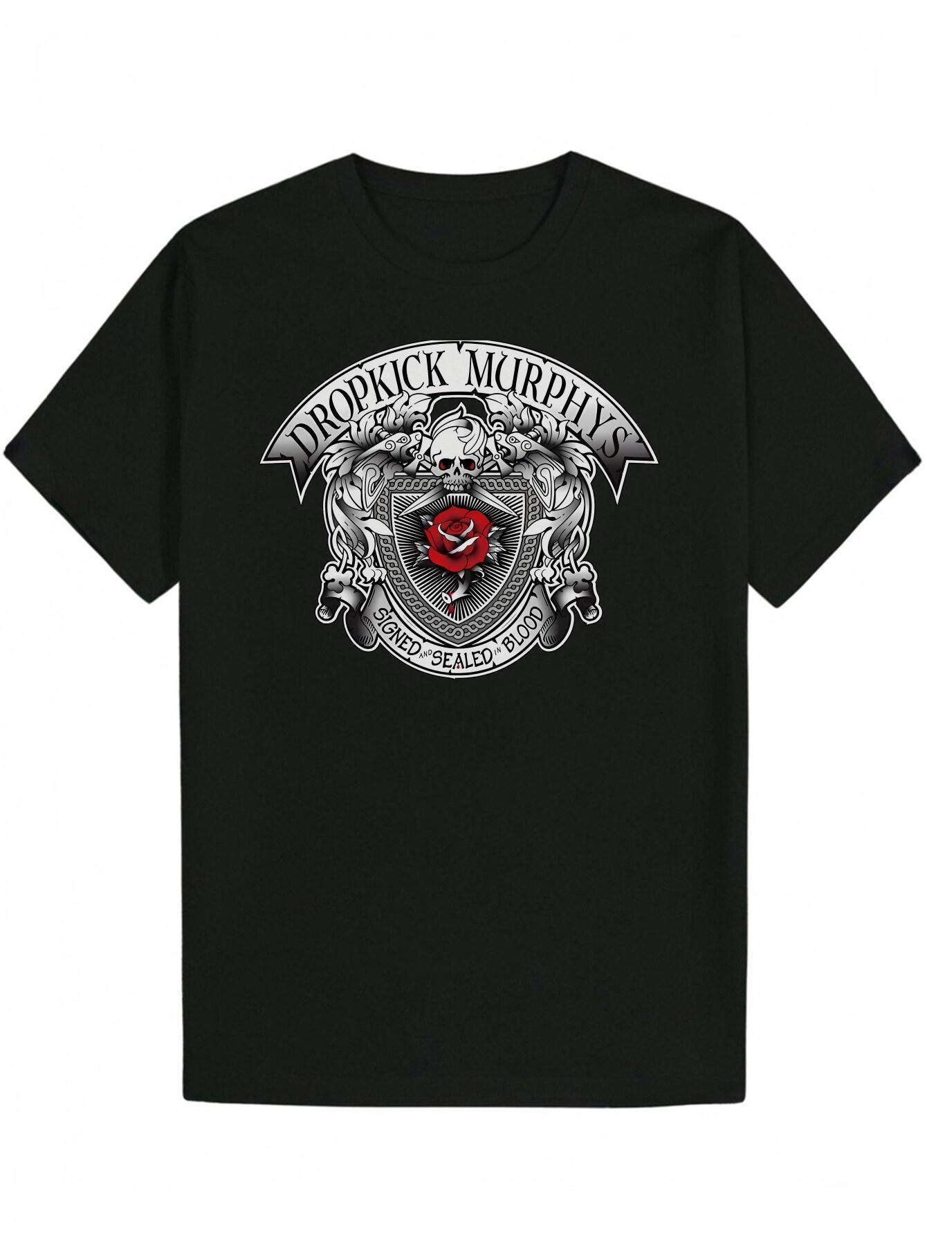 Crew Neck Polyester T-shirt - Brooklyn Mike Graphic XXXL