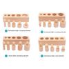 Cylinder Socket Toy Beech Wood Educational Knobbed Cylinders Blocks for Early Childhood Education