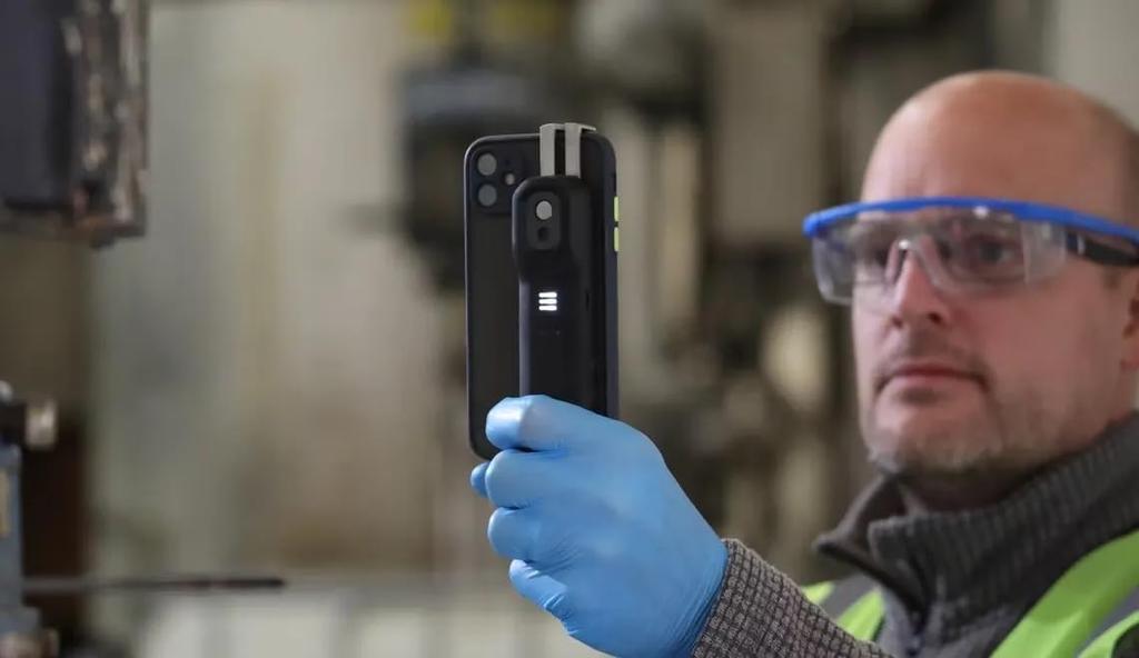 FLIR ONE Infrarød termografi kompatibel Opptil 2 års garanti Trådløs kommunikasjon Skykompatibel 4800 piksler Produsentdel [FLIR EDGE]