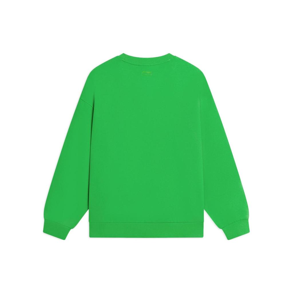 Li Ning Sports Fashion Collection Sweatshirt Unisex Green AWDSF75-3