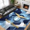 Kristal Fluweel Tapijt Custom Naam Tekst, Zacht Antislip Vloermat HuisdecoratieLazio FC
