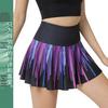 Sun Protection Pleated Sports Skirt for Running, Golf, Badminton & Tennis