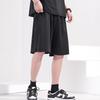 Men's Summer Lightweight 5-Inch Shorts Loose-Fit Quick-Dry Beach Pants Solid Color Minimalist Athletic Shorts