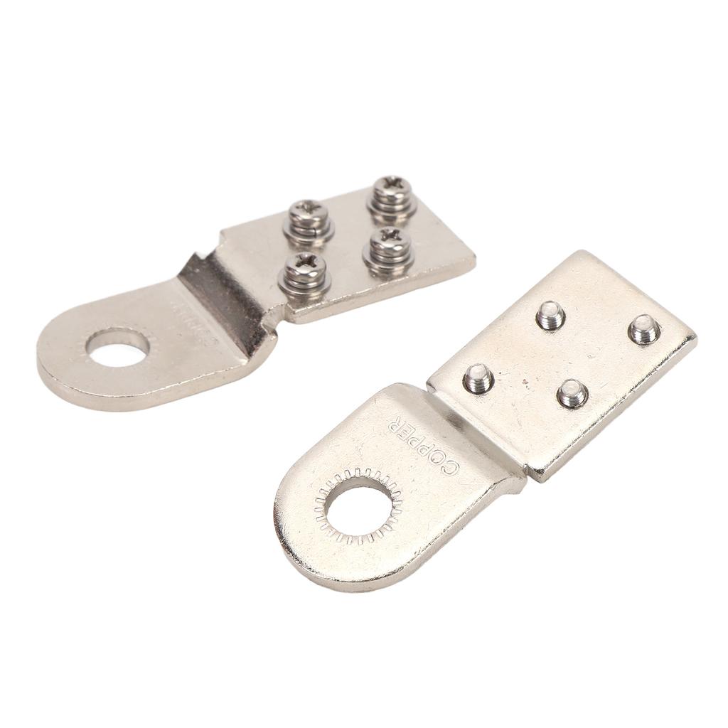 Paar 2340 Batterieklemmen-Montage-Sammelschienen DC32V 100A für Autos Wohnmobile Boote LKW Rot Schwarz