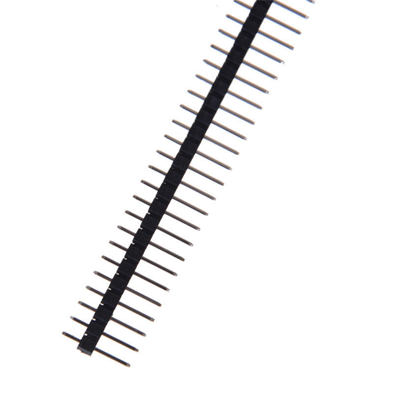 20Pcs 40Pin 2.54Mm Single Row Straight Male Pin Header Connector Strip