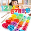 Rainbow Bead Chopsticks & Spoon Learning Toy for Early Childhood Development