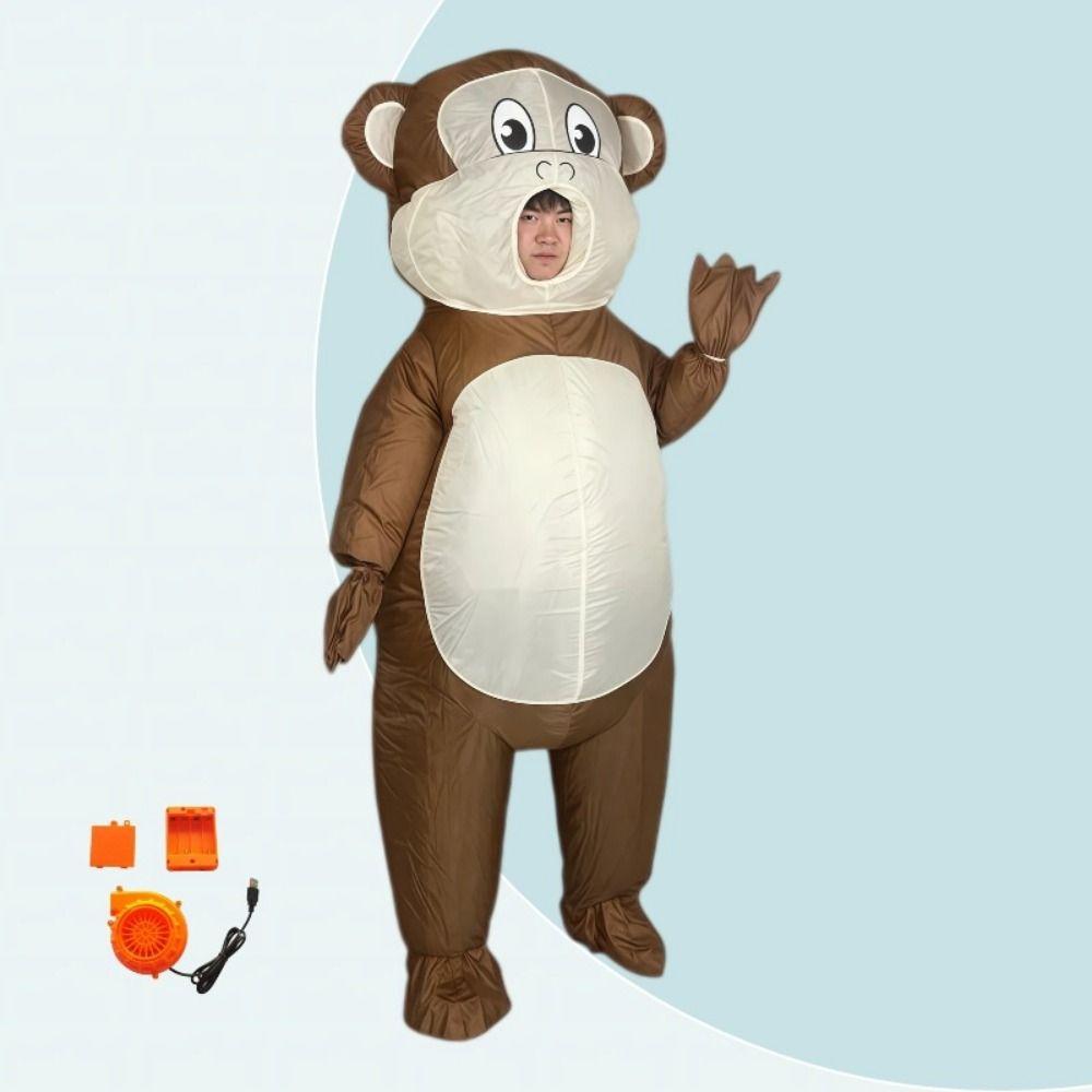 Cartoon Halloween Inflatable Costume Set Funny Cartoon Doll Prop Role-playing Props